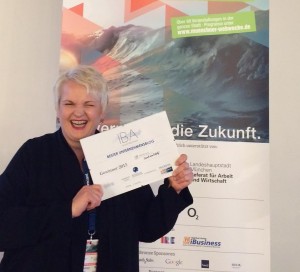 Martina Fuchs - Gewinnerin Isarnetz Blog Award - Bester Unternehmensblog