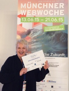 Martina Fuchs - Gewinnerin Isarnetz Blog Award - Bester Unternehmensblog