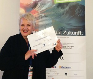 Martina Fuchs - Gewinnerin Isarnetz Blog Award - Bester Unternehmensblog