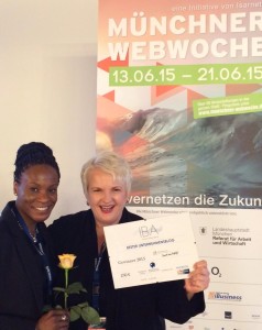 Martina Fuchs - Gewinnerin Isarnetz Blog Award - Bester Unternehmensblog