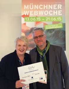 Martina Fuchs - Isarnetz Blog Award für den besten Unternehmensblog
