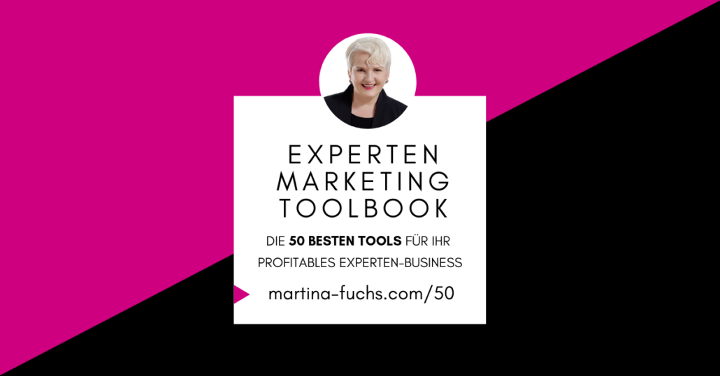 Expertenmarketing Toolbook-Tools-Anwendungen-Produktivitaet-Martina-Fuchs