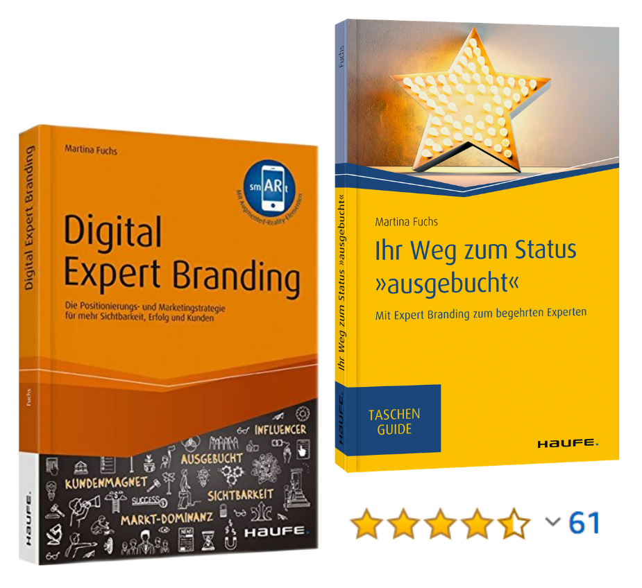 Martina Fuchs-Status-Ausgebucht-Digital Expert Branding-Martina Fuchs Buch
