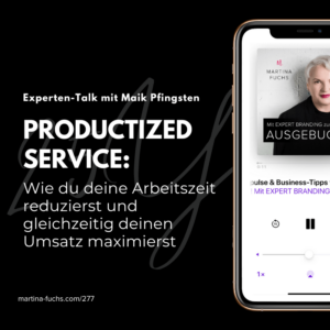 Productized Service-Interview Maik Pfingsten-Martina Fuchs