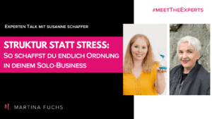 Struktur statt Stress-Ordnung im Solo-Business-Susanne Schaffer-Martina Fuchs