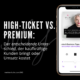 High-Ticket - vs. Premium der entscheidende Unterschied